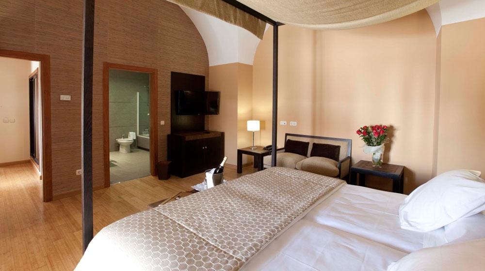 Hospes Palacio De Arenales & Spa Caceres Room photo A room at the hotel