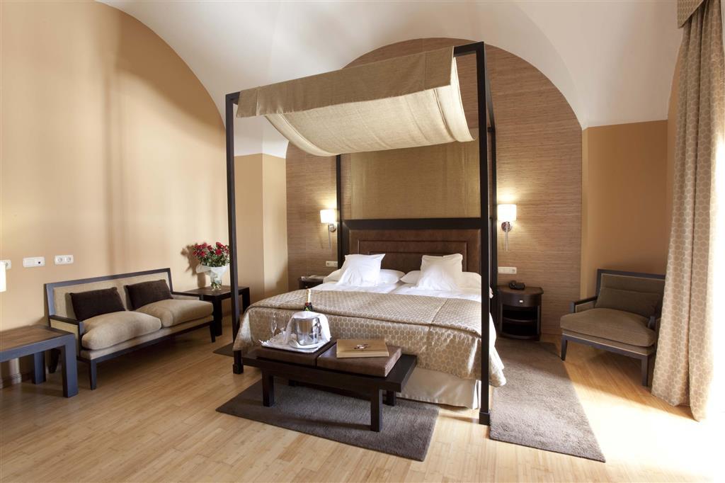 Hospes Palacio De Arenales & Spa Caceres Room photo A room at the hotel